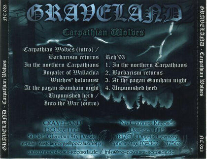 Graveland ‎– Carpathian Wolves.