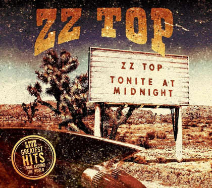 ZZ Top Live: Greatest Hits from Around The World CD.
