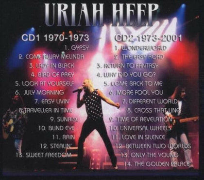 Uriah Heep – Gold - Looking Back 1970-2001.