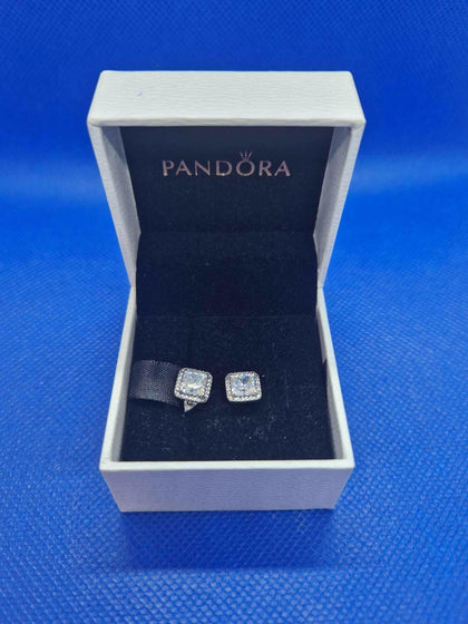 Pandora Crystal Earrings.