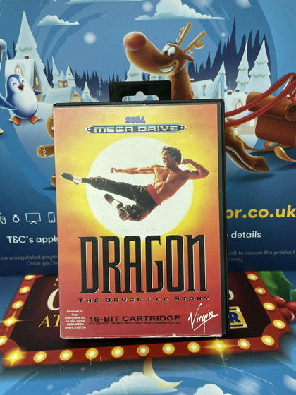 Dragon The Bruce Lee Story  Game Sega Megadrive Retro Video Gaming.