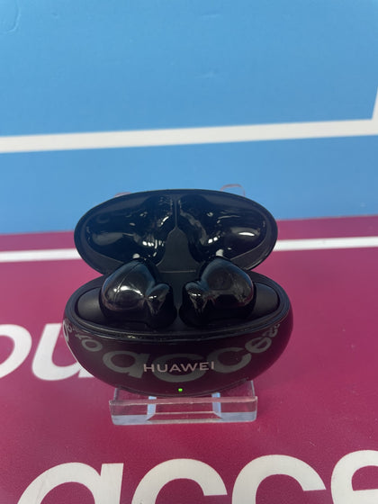 HUAWEI EARBUDS BLACK BLURTOOTH BOXED.