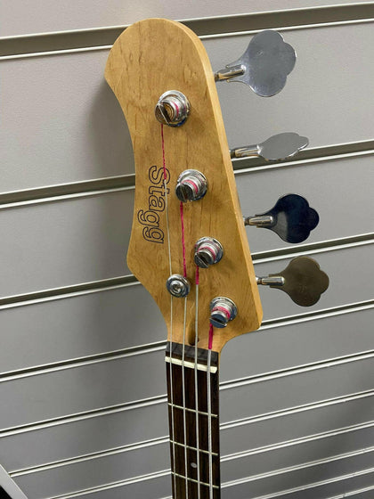 Stagg Left Handed Bass Guitar.