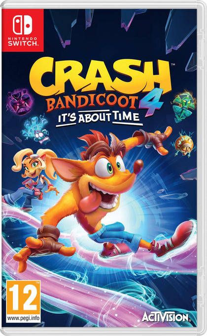 Crash Bandicoot 4 It's About Time - Nintendo Switch.