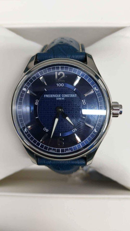 Frederique Constant Smart Watch FC-282X5B4/6 - Blue Leather Strap - Boxed.