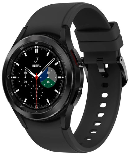 Samsung Black Galaxy Watch 4 Classic 42mm Bluetooth Smartwatch.