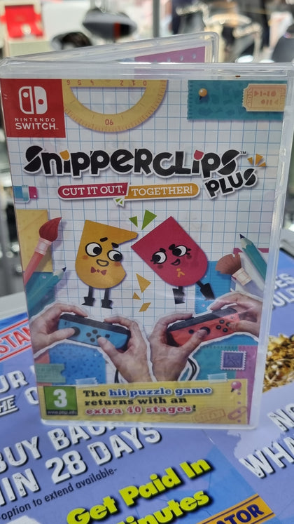 Snipperclips Plus Switch Game LEYLAND.