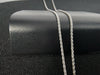 9ct Chain With Diamond Pendant. 3.70g 45cm Length.