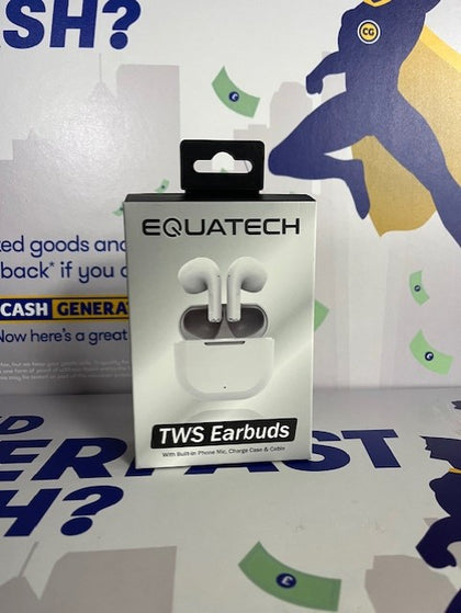 Equatech Tws Earbuds - White.
