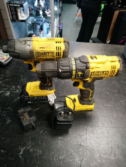 Stanlet Drill & Impact driver set.
