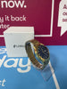 LORUS STAINLESS STEEL WATCH BLUE FACE GOLD STRAP BOXED