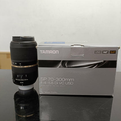 Tamron SP 70-300mm F4-5.6 Di VC USD Lens - Nikon.