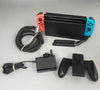 Switch Console 32GB HAC-001-01 + Neon Red/Blue Joy-Con Discounted *Unofficial Charger*