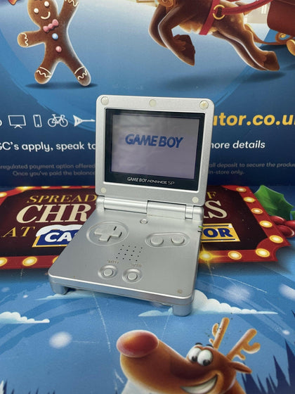 GAMEBOY ADVANCE SP SILVER UNBOXED.