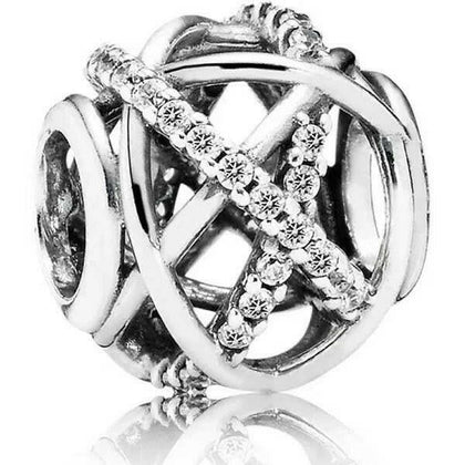 Pandora Sparkling Galaxy Openwork Charm - 791388CZ.