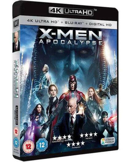 X-Men Apocalypse 4K Blu-ray..