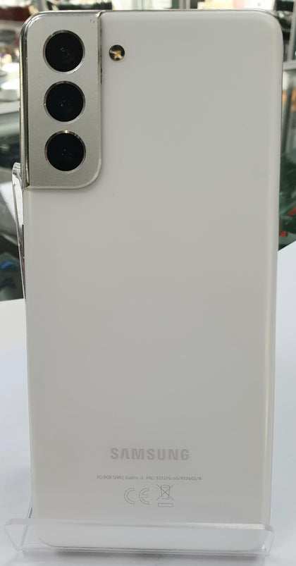 Samsung Galaxy S21 5G 128GB White - Unlocked.