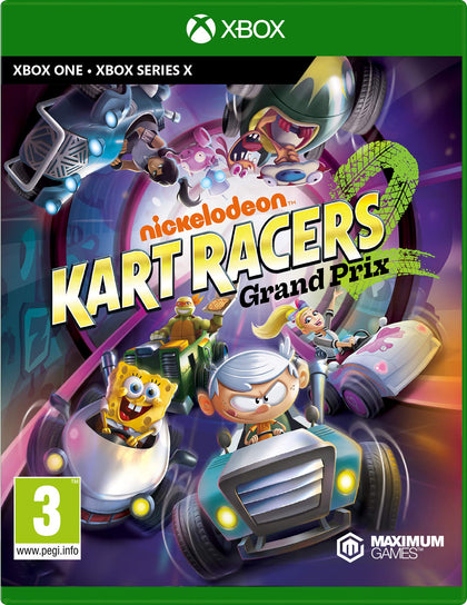 Nickolodeon Kart Racers 2: Grand Prix - Xbox One/Xbox Series X Game.