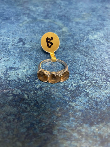 Silver ring (P).