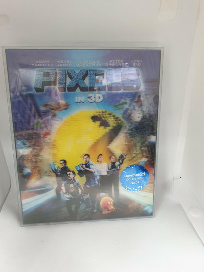 Pixels (3D+2D Blu-ray SteelBook) (Kimchidvd Collection #4) [Korea].