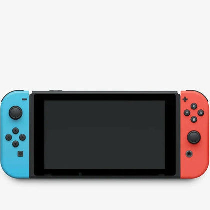 Nintendo Switch - Neon Red & Blue 32GB with accessories as pictured.