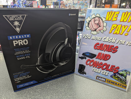 TURTLE BEACH  STEALTH PRO GAMING HEADSET BOXED PRESTON STORE.