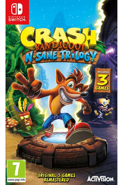 Crash Bandicoot N Sane Trilogy (Nintendo Switch).