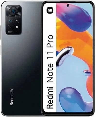 Redmi Note 11 Pro (6GB+128GB) Graphite Gray, Unlocked.