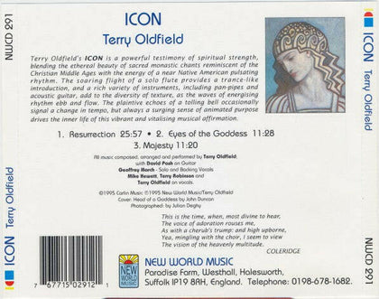 Terry Oldfield – Icon.