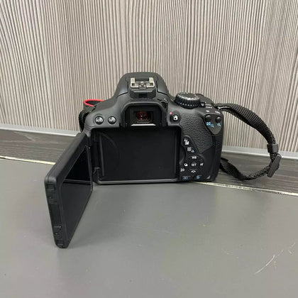 Canon EOS 650D with Charger and Spare Batteries.