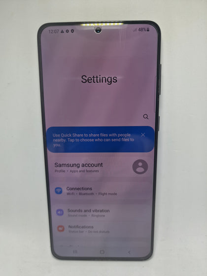 Samsung Galaxy S21 Plus 5G | 128GB | Black | Unlocked.