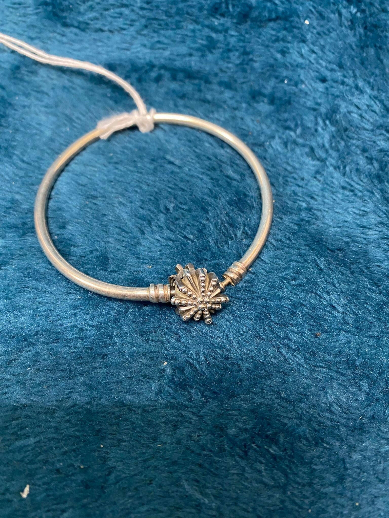 Pandora bracelet with star clasp