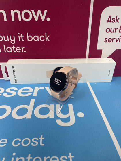 SAMSUNG GALAXY WATCH 5 PINK WIFI AND CELLULAR BOXED.