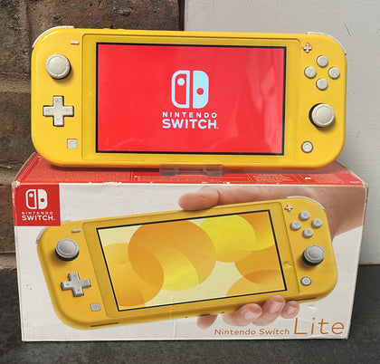 Nintendo Switch Lite - Yellow Console Boxed.