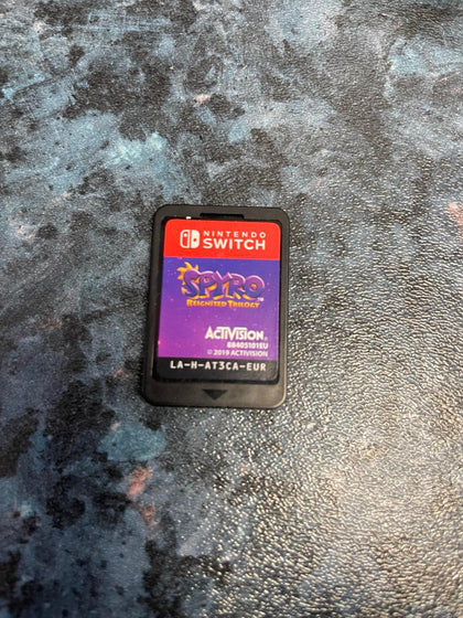 Unboxed spyro reignited Trilogy Nintendo Switch.