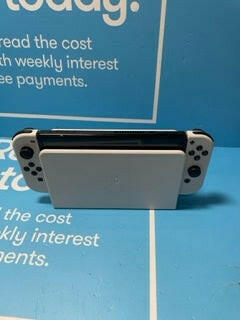 Nintendo Switch OLED - White - With Docking Station.