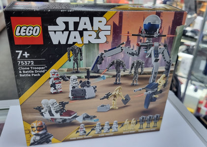 Lego Star Wars 75372 clone trooper and battle droid battle pk LEYLAND.