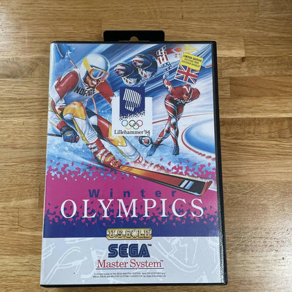 Winter Olympics Master System Game.