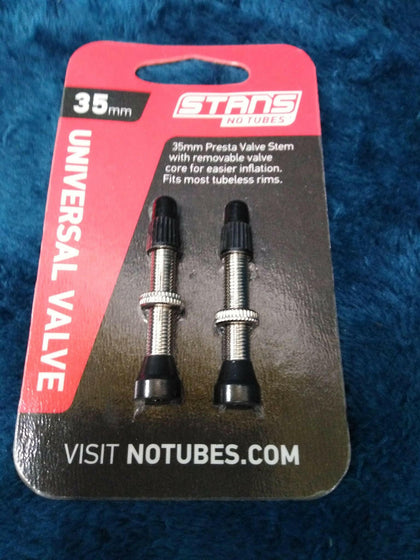 Stans NO TUBES 35mm universal valve.