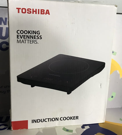 Toshiba Induction Cooking Hob Single 2000W Touch Control 3Hr Timer C 200GHPUKB.