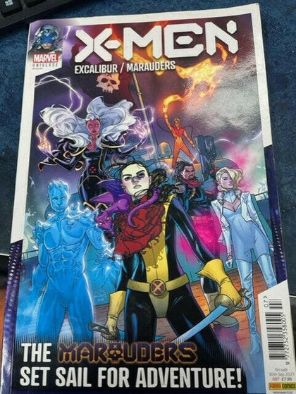 X-MEN EXCALIBUR / MARAUDERS COMIC.