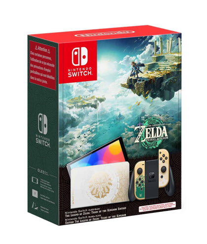 Nintendo Switch OLED The Legend Of Zelda: Tears Of The Kingdom Edition.