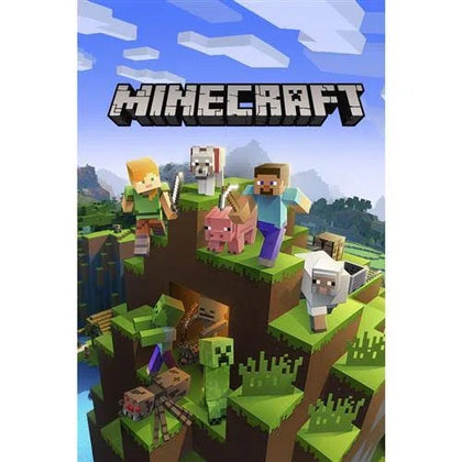 Minecraft For Xbox One.
