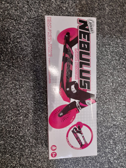 Ozbozz Pink & Black Nebulus Scooter.