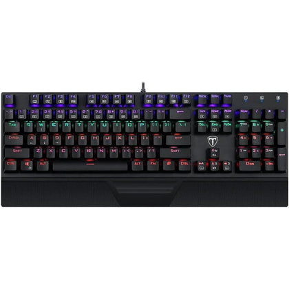 T-Dagger Mechanical RGB Gaming Keyboard LED Backlit Wired USB Xbox PS4 PC Laptop.