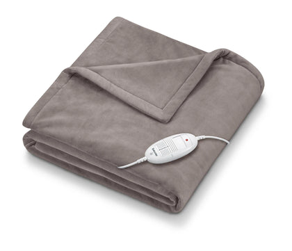 Beurer HD75 Cosy Heated Throw - Taupe.