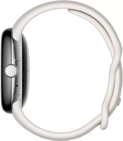 Google Pixel Watch Wifi (Silver + Chalk Band) - smart watches.