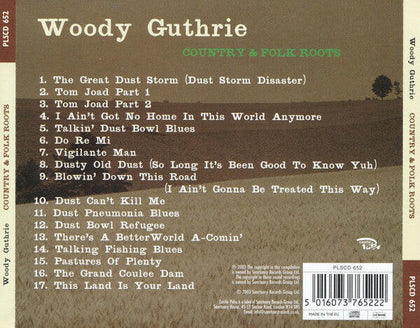 Woody Guthrie – Country & Folk Roots.