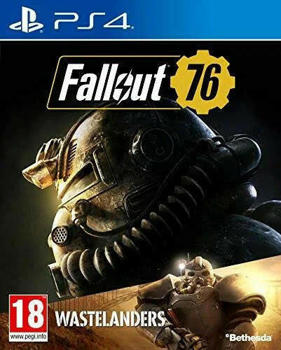 Fallout 76 Wastelanders (PS4) Game.