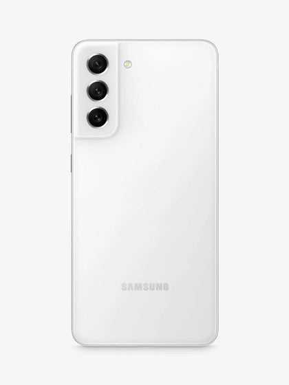 Samsung Galaxy S21 FE 5G - 128 GB, White.